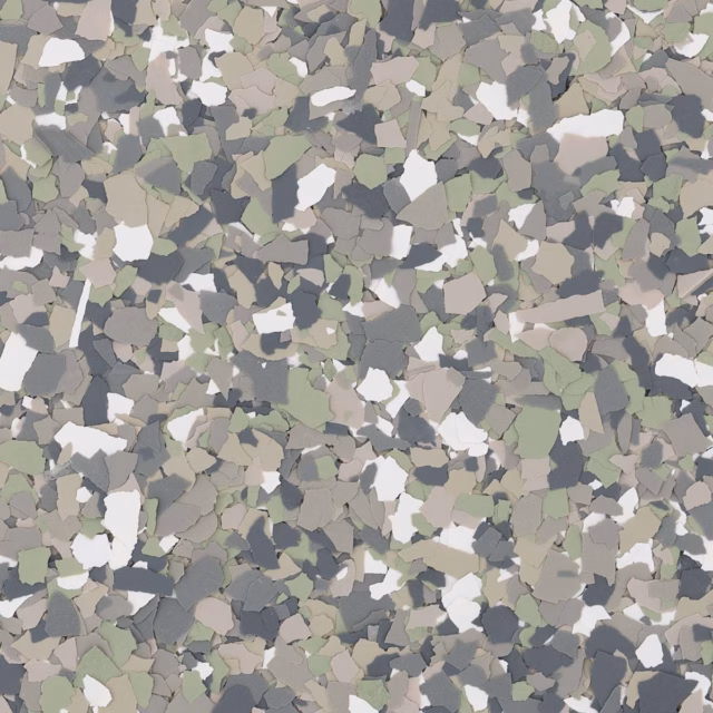 Thyme FB-977 vinyl flake blend