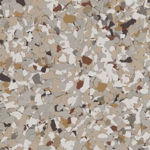 Creekbed FB-716 vinyl flake blend